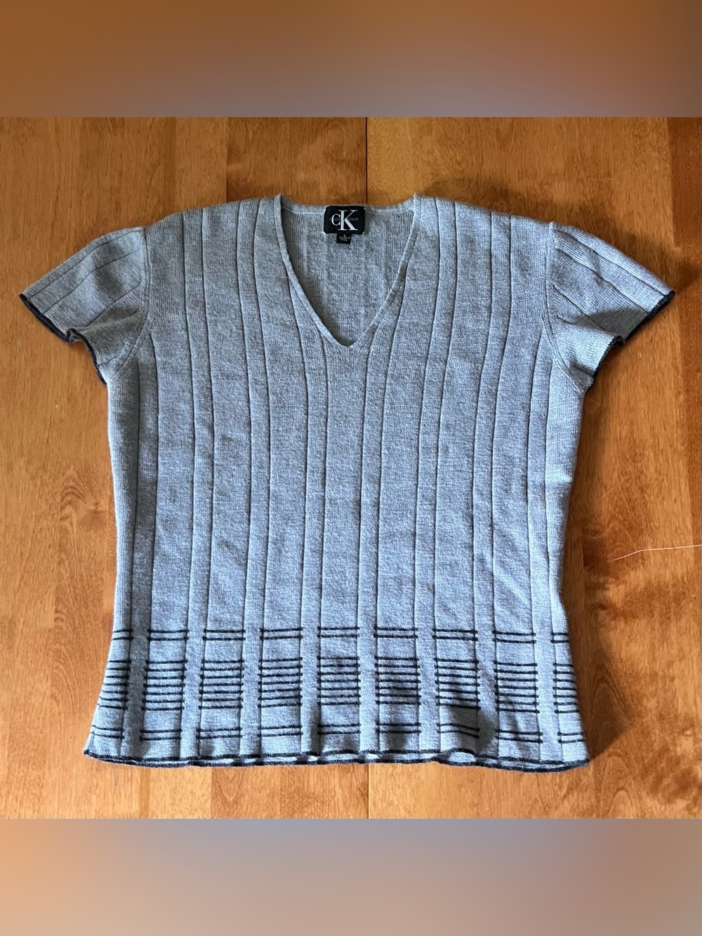 Calvin Klein Knit Short Sleeve Top